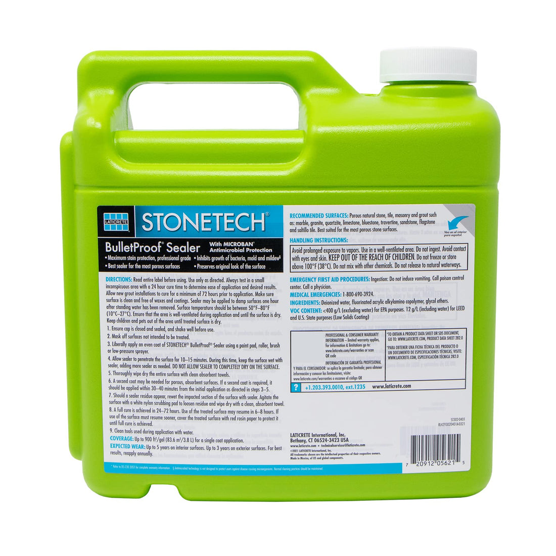 STONETECH Bulletproof Sealer, 1 Gallon (3.8L) Bottle