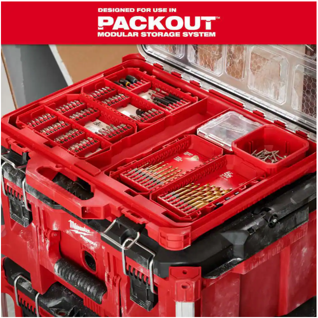 SHOCKWAVE Impact-Duty Alloy Steel Screw Driver Bit Set (100-Piece)